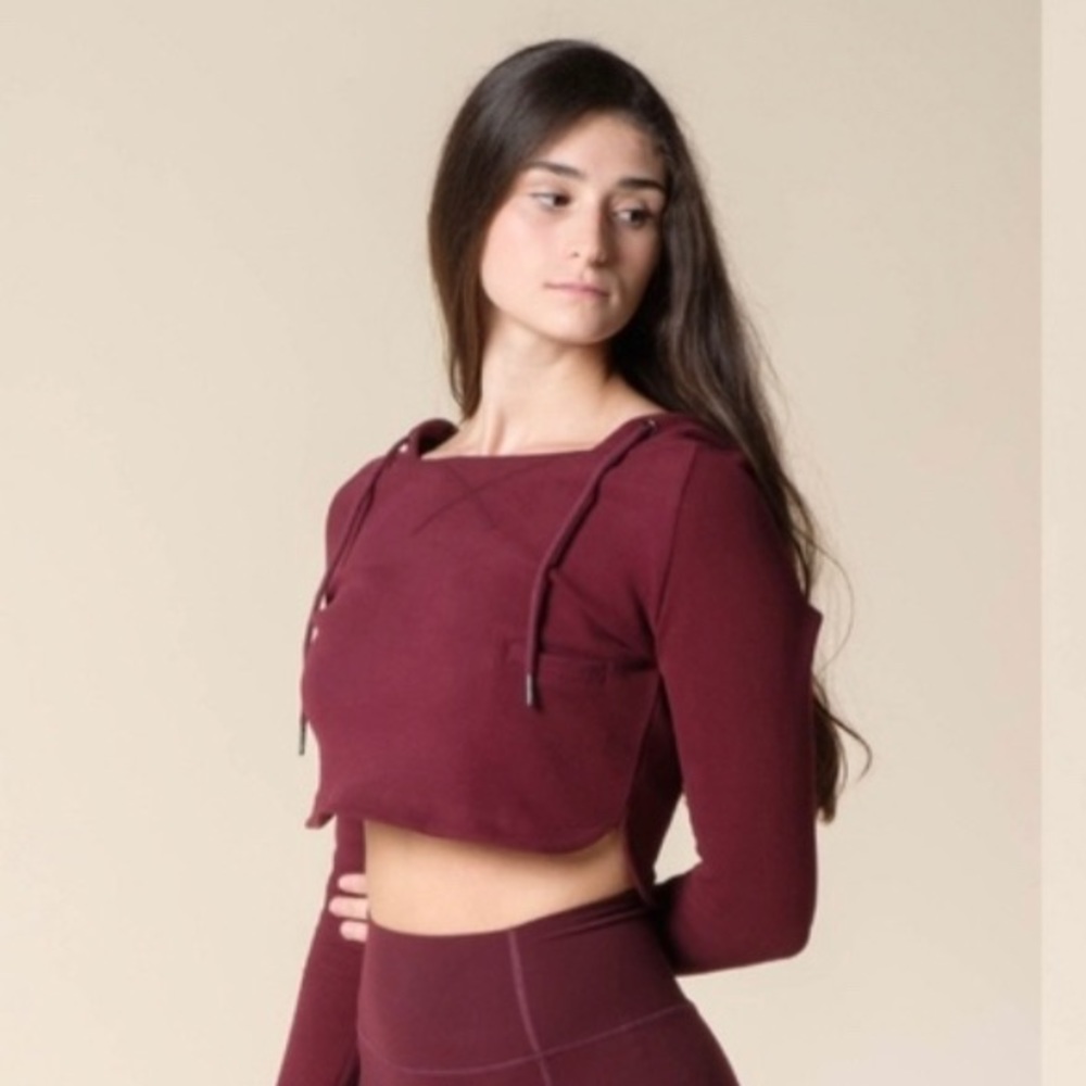 Paragon cropped hoodie